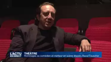 Hommage au comédien et metteur en scène Raoul Teuscher