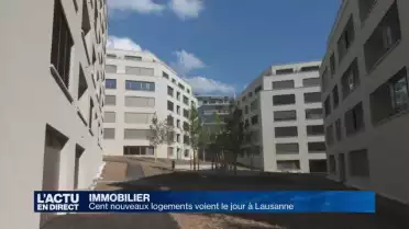 Cent nouveaux logements voient le jour à Lausanne