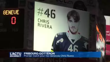 Grands débuts de Chris Rivera avec Fribourg-Gottéron