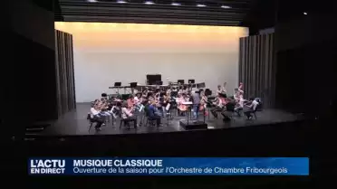 L&#039;Orchestre de Chambre Fribourgeois ouvre sa saison 2015-16