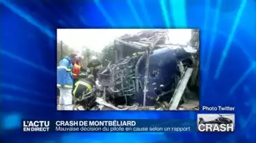 Une mauvaise décision à l&#039;origine du crash de Montbéliard