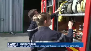 Des conventions pour encourager les pompiers bénévoles