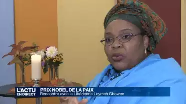 Leymah Gbowee en visite à Morat