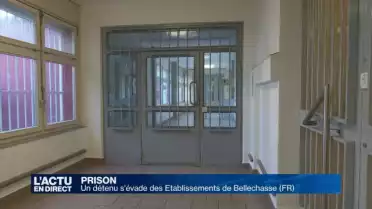 Un détenu s&#039;évade des Etablissements de Bellechasse (FR)