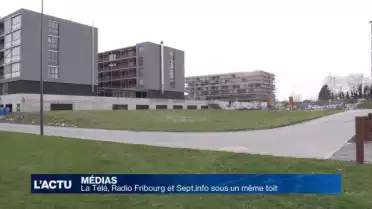 La Télé, Radio Fribourg et Sept.info sous un même toit