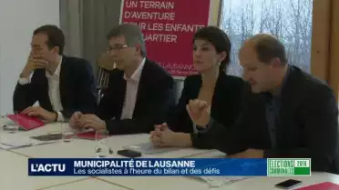 Le PS Lausanne lance la campagne de ses trois municipaux
