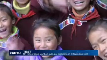 Un fribourgeois vient en aide aux orphelins du Tibet