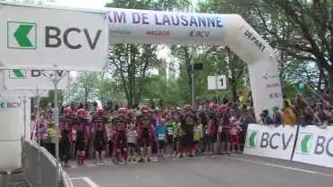 Les 20 km de Lausanne: course des enfants
