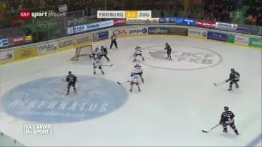Hockey : Fribourg s&#039;incline 5-2 à la maison face à Zoug