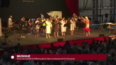 Oron accueille le 68ème Giron des musiques de la Veveyse