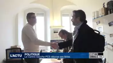 Le Centre Gauche-PCS a déposé ses listes pour les élections