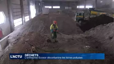 L&#039;entreprise Ecosor décontamine les terres polluées (FR)