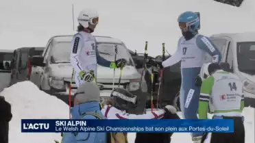 Le Welsh Alpine Ski Championships bat son plein aux Crosets
