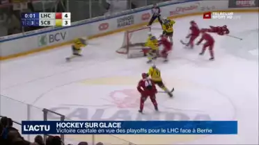 Victoire capitale en vue des playoffs pour le Lausanne HC
