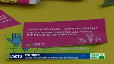 La ville de Lausanne au contact de ses électeurs