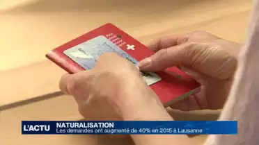 Demandes de naturalisation en hausse à Lausanne