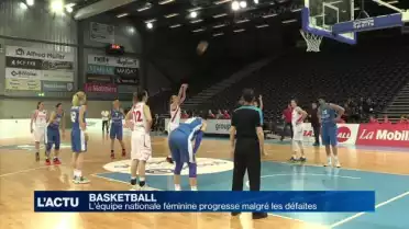 Basket: La Nati féminine progresse malgré les défaites