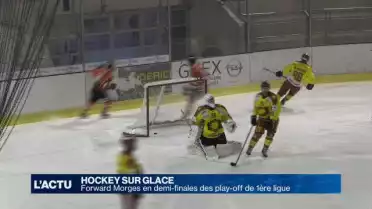 Hockey sur glace: Morges se propulse en demi-finale