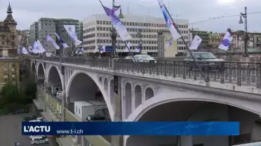 Le pont Chauderon à Lausanne sera fermé dimanche matin