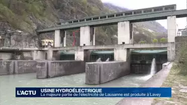 L&#039;électricité de Lausanne est produite à Lavey