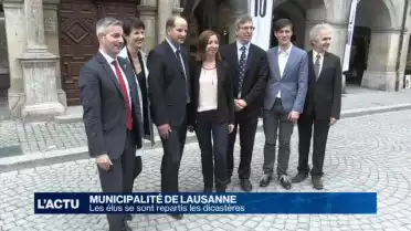 La Municipalité de Lausanne répartit ses dicastères