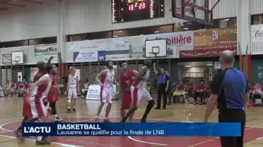 Basket : Lausanne se qualifie pour la finale de LNB