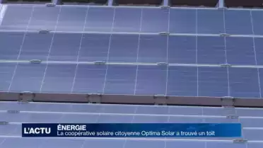 La coopérative citoyenne Optima Solar a trouvé un toit (FR)