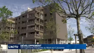 128 logements ont été inaugurés au Mont-sur-Lausanne