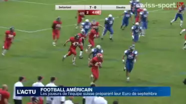 Les internationaux de football américain préparent leur Euro