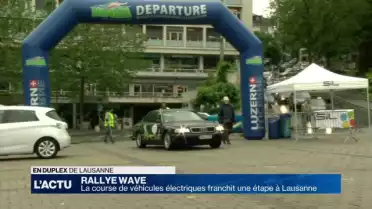 Le rallye WAVE franchit une étape à Lausanne