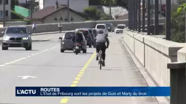 Routes: Fribourg dépoussière deux projets à Guin et Marly