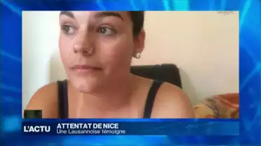 Attentat de Nice: une Lausannoise témoigne