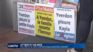 Attentat de Nice: deux Yverdonnoises parmi les victimes