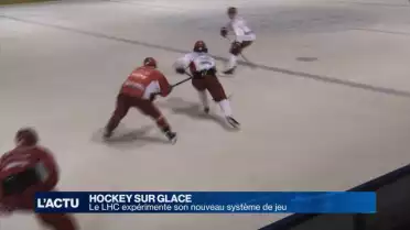 Le Lausanne HC expérimente son nouveau système de jeu