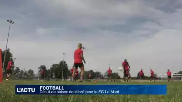 Début de saison équilibré pour le FC Le Mont