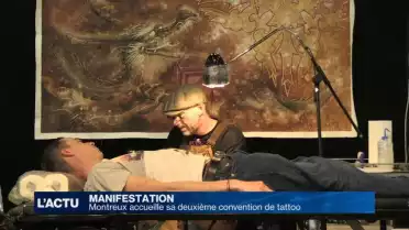Montreux accueille sa deuxième convention de tatouage