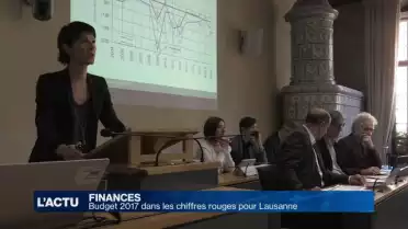 Budget 2017 dans les chiffres rouges pour Lausanne