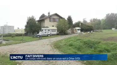 Découverte macabre à Orbe dans le canton de Vaud