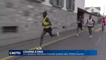 Le Lausanne Marathon franchit la barre des 15&#039;000 inscrits