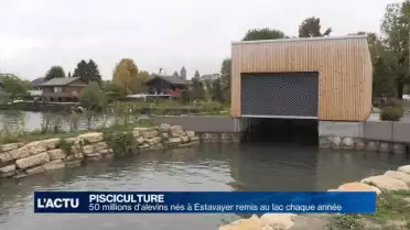 Inauguration de la nouvelle pisciculture d&#039;Estavayer-le-Lac