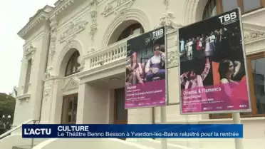 Le Théâtre Benno Besson à Yverdon-les-Bains relustré