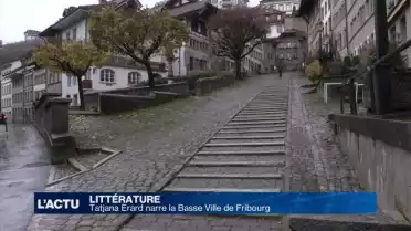 Tatjana Erard narre la Basse Ville de Fribourg