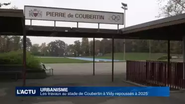 Les travaux au stade de Coubertin à Vidy repoussés à 2025