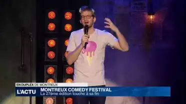 Le Montreux Comedy Festival touche à sa fin
