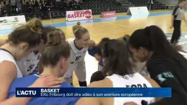 Basket: Elfic Fribourg éliminé de la coupe d&#039;Europe