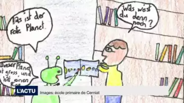 L&#039;extraterrestre de Cerniat gagne le prix du bilinguisme