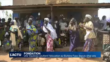 Une Vaudoise soutient l&#039;éducation au Burkina Faso