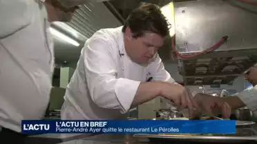Pierre-André Ayer quitte le restaurant Le Pérolles