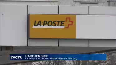 La Poste licencie six collaborateurs à Fribourg