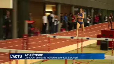 Un 400m de classe mondiale pour Lea Sprunger